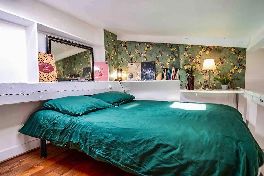Daire Spacious Loft Paris Saint Michel