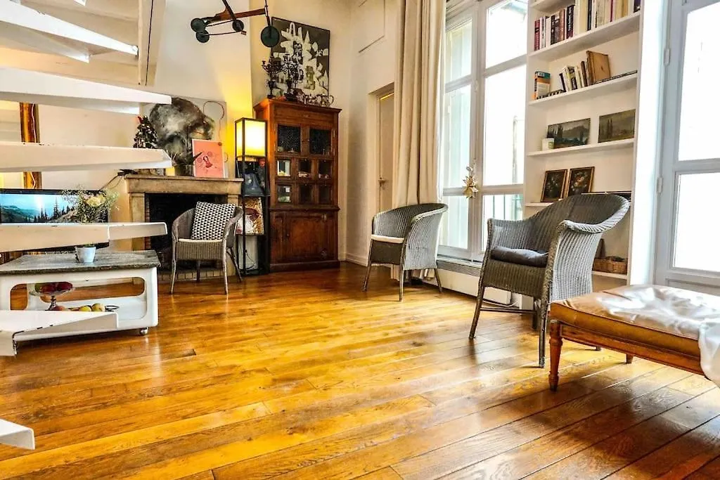 Spacious Loft Paris Saint Michel 0*,